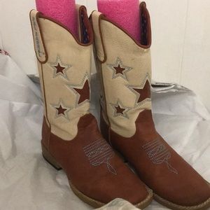 Cow boots county women size 5 (kid 2half